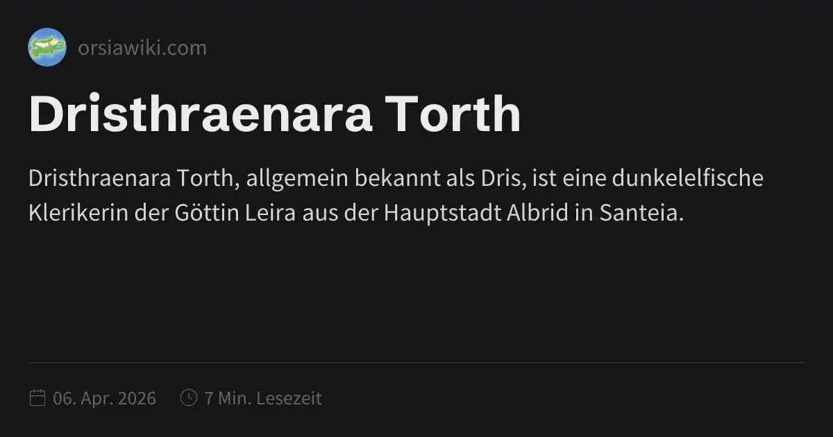 Dristhraenara Torth