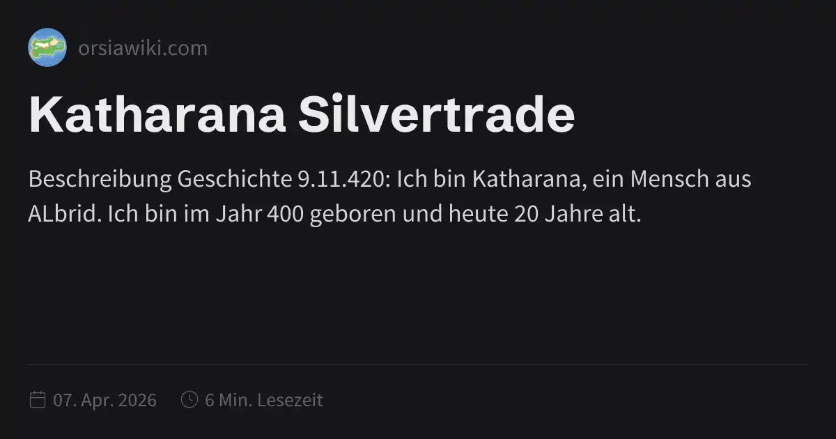 Katharana Silvertrade