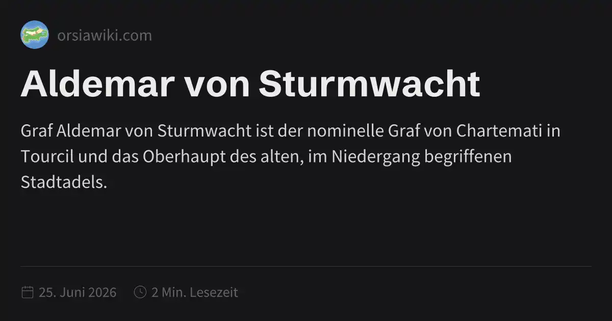 Aldemar von Sturmwacht