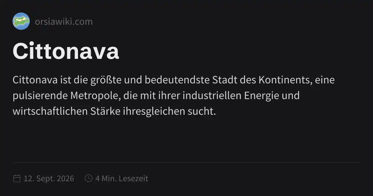 Cittonava
